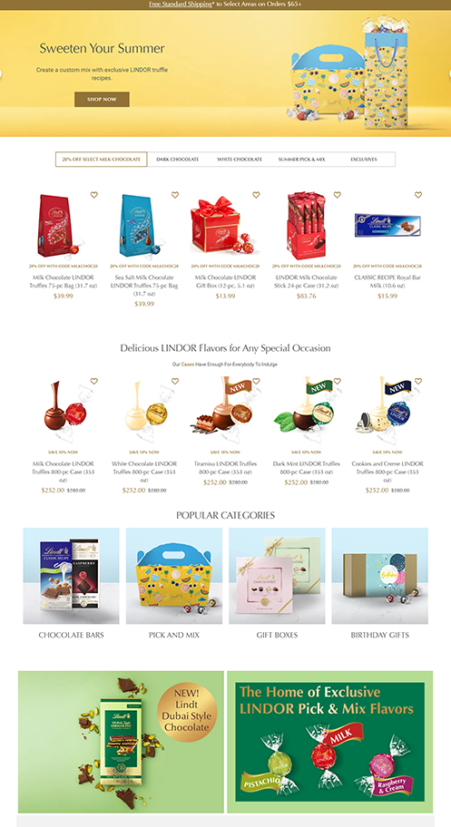 Lindt Chocolate